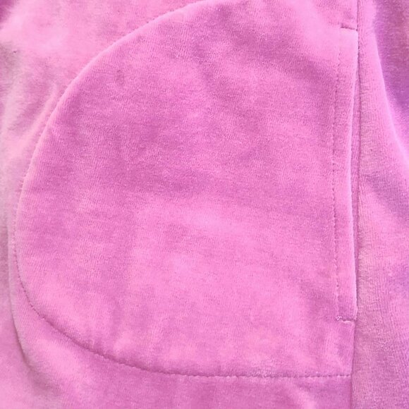 d&co pink, lilac long sleeved, crew neck velour tunic size M - Picture 5 of 10